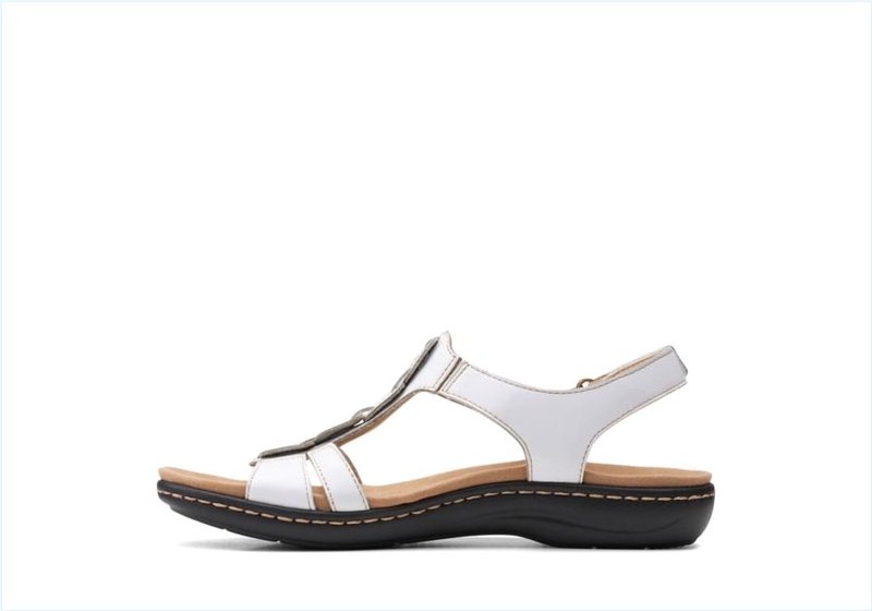  Laurieann Kay / White Leather Womens Sandals