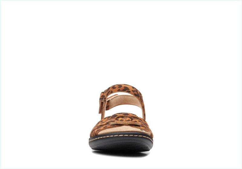  Laurieann Sela / Leopard Print Womens Sandals