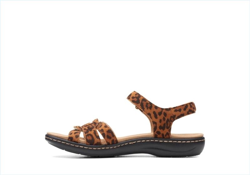  Laurieann Sela / Leopard Print Womens Sandals