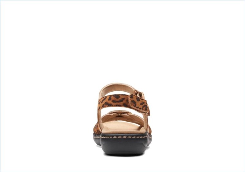  Laurieann Sela / Leopard Print Womens Sandals