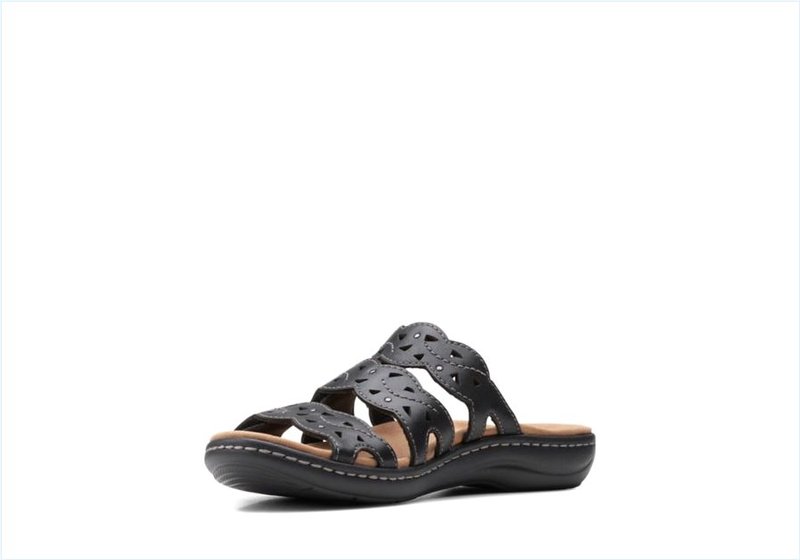  Laurieann Echo / Black Leather Womens Sandals