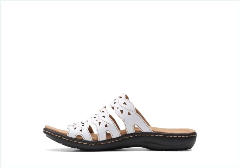  Laurieann Echo / White Leather Womens Sandals