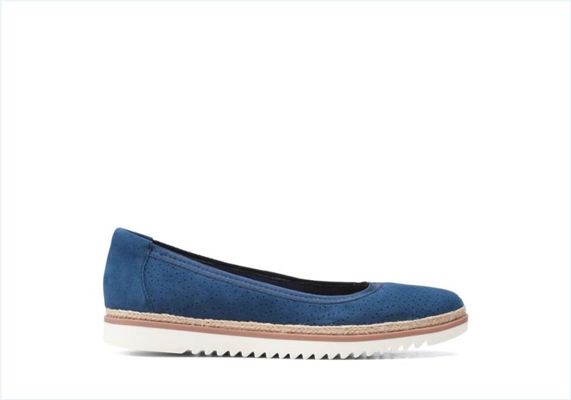  Serena Kellyn / Navy Suede Womens Shoes