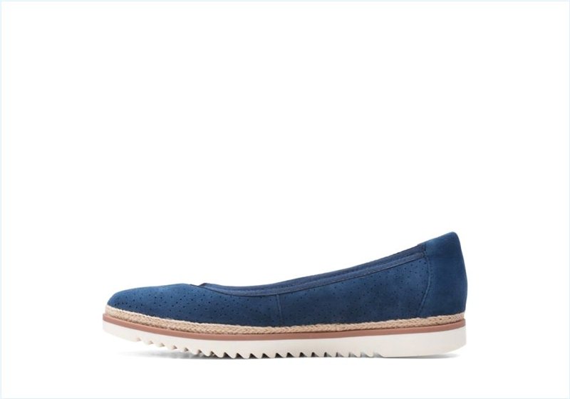  Serena Kellyn / Navy Suede Womens Shoes