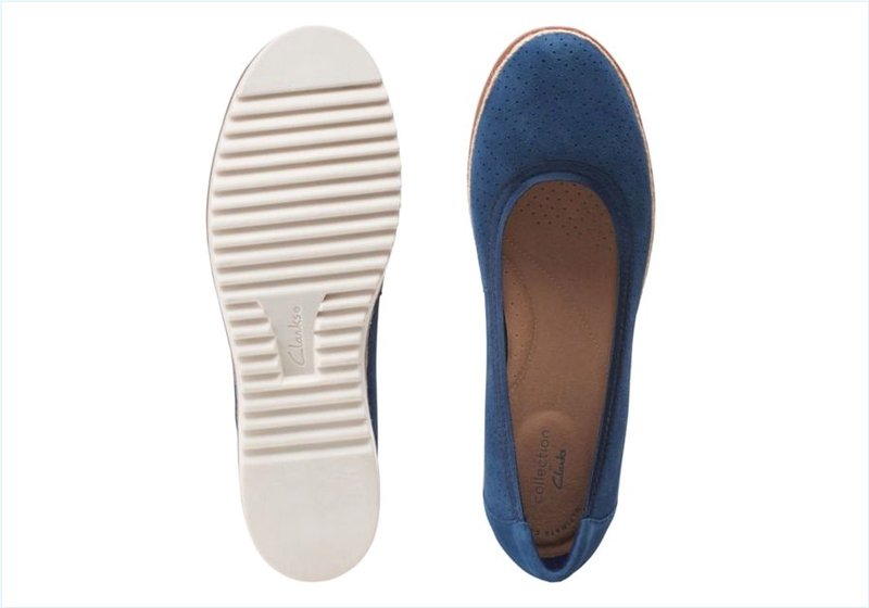  Serena Kellyn / Navy Suede Womens Shoes