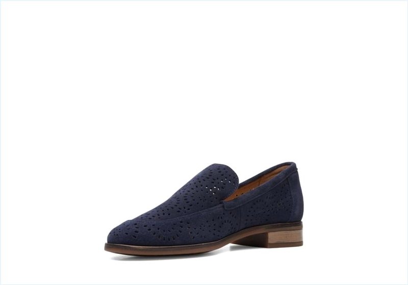  Trish Calla / Navy Womens Shoes