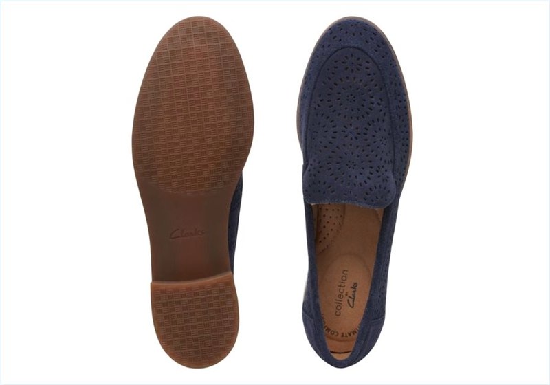  Trish Calla / Navy Womens Shoes