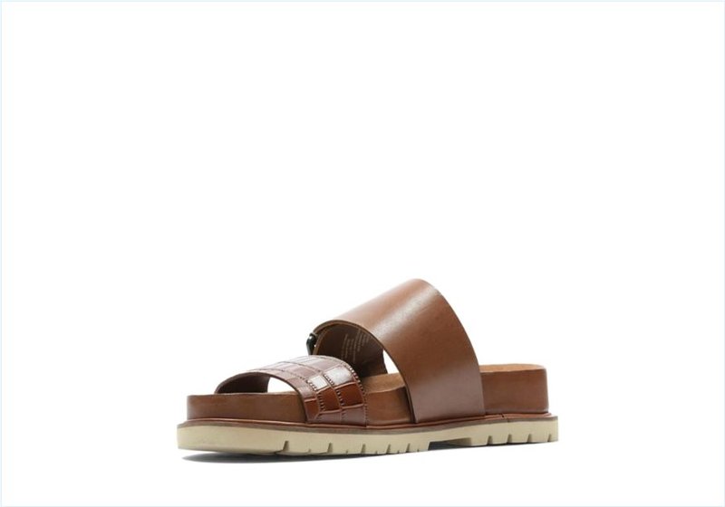  Orianna Sun / Dark Tan Combination Womens Sandals