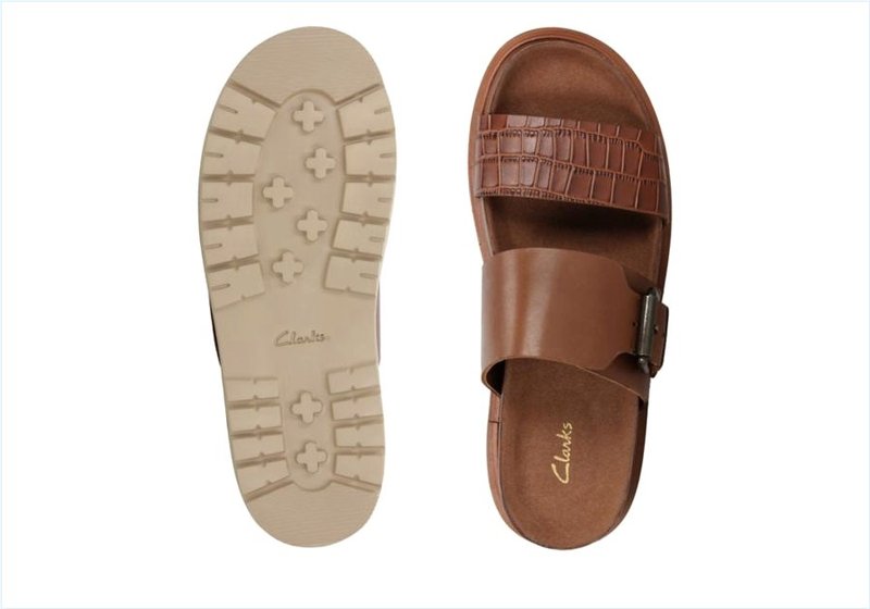  Orianna Sun / Dark Tan Combination Womens Sandals