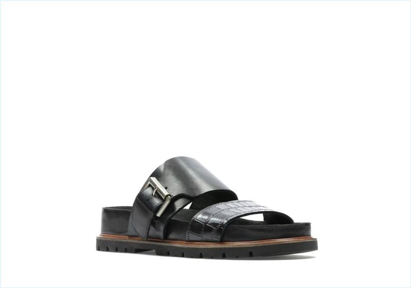  Orianna Sun / Black Combi Leather Womens Sandals