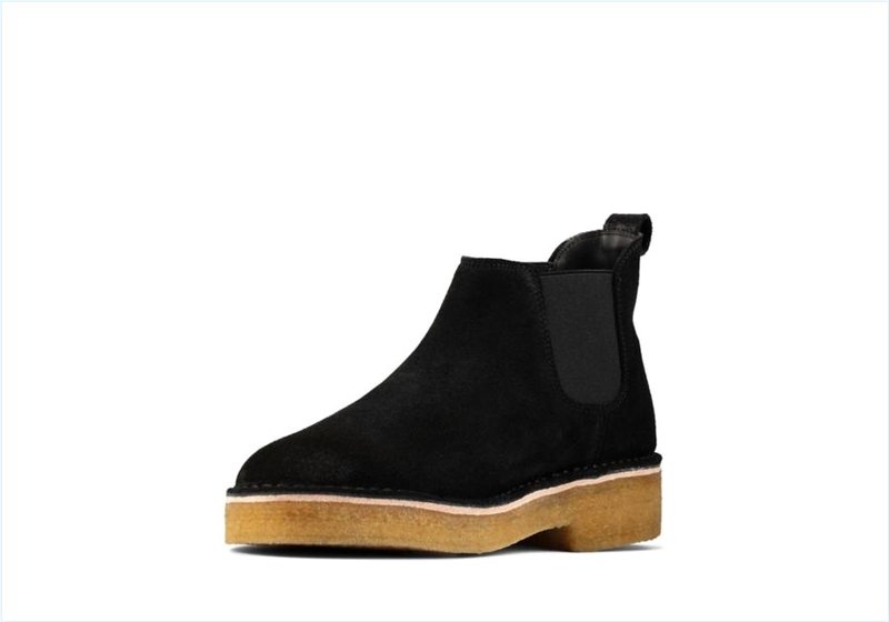  DesertChelsea2 / Black Suede Womens Originals Boots