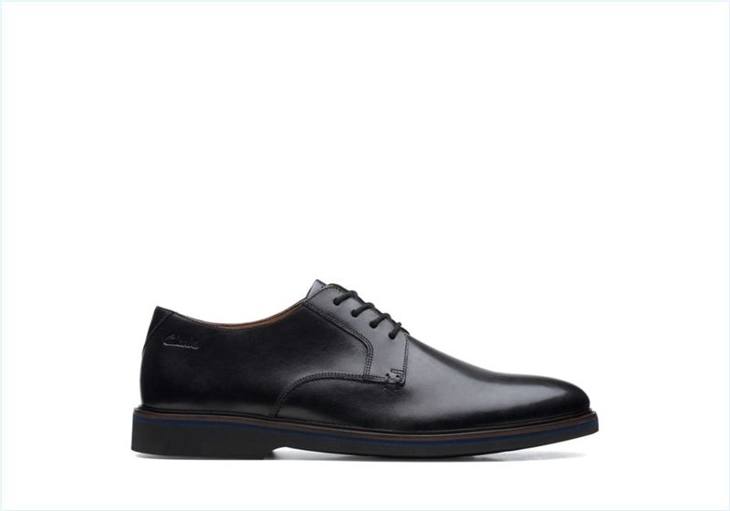  Malwood Plain / Black Leather Mens Shoes