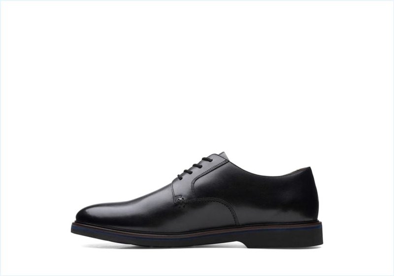  Malwood Plain / Black Leather Mens Shoes