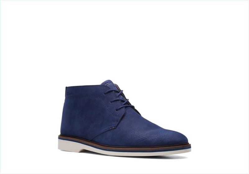  Malwood Mid / Navy Nubuck Mens Boots