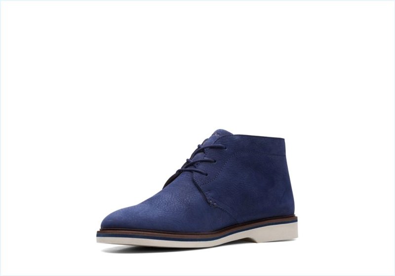  Malwood Mid / Navy Nubuck Mens Boots