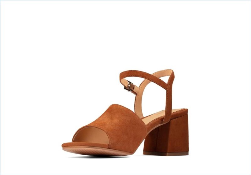  Sheer65 Block / Tan Suede Womens Sandals