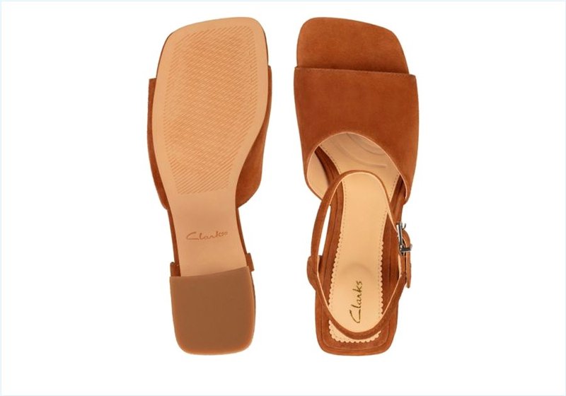  Sheer65 Block / Tan Suede Womens Sandals