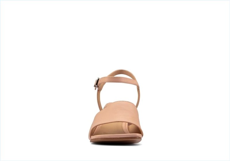  Sheer65 Block / Light Pink Leather Womens Sandals