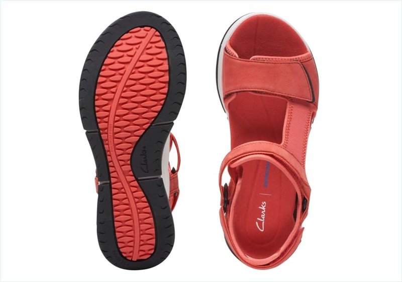  Wave2.0 Skip. / Bright Coral Womens Sport Sandals