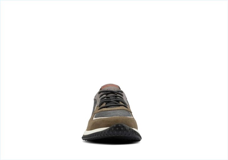  Puxton Run / Olive Combination Mens Shoes