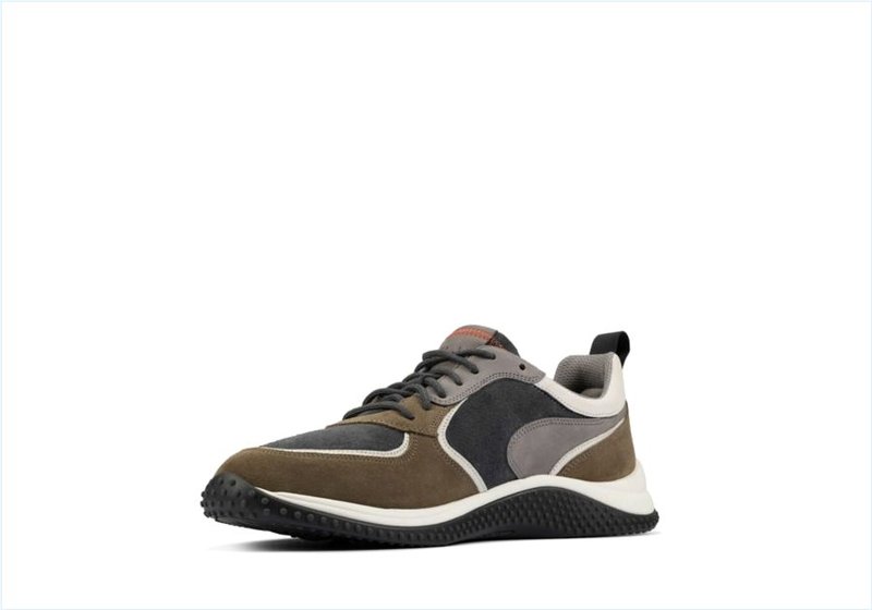  Puxton Run / Olive Combination Mens Shoes