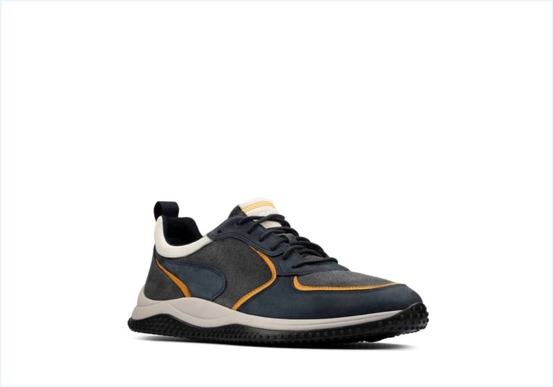  Puxton Run / Navy Combination Mens Shoes