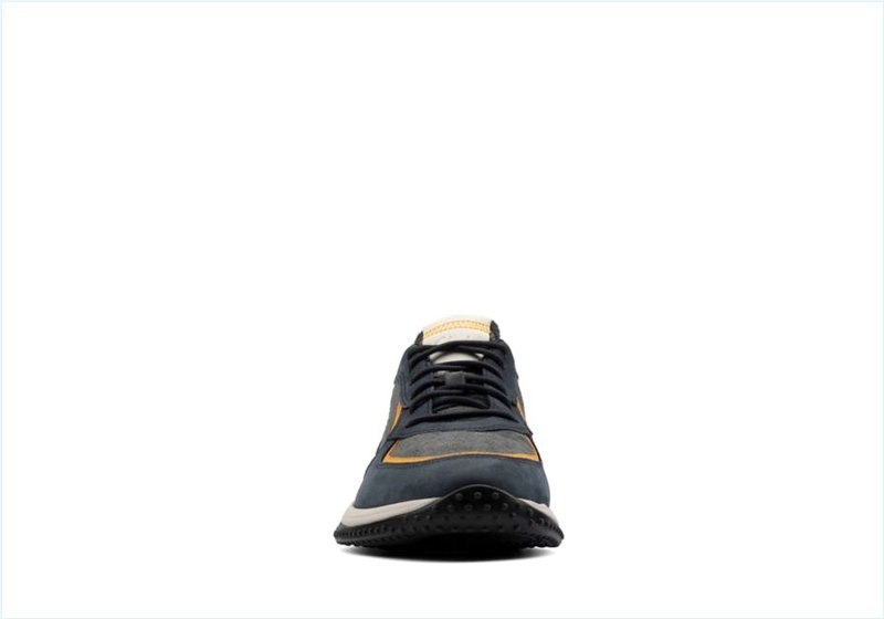  Puxton Run / Navy Combination Mens Shoes