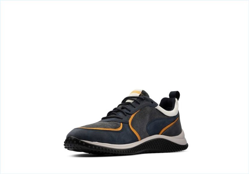  Puxton Run / Navy Combination Mens Shoes