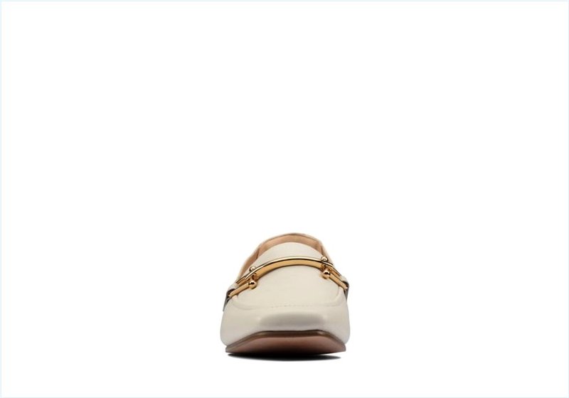  Pure Block / White Leather Womens Shoes