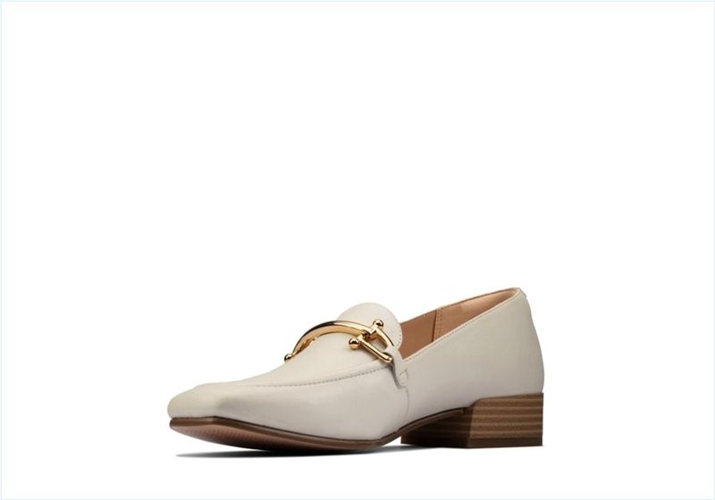  Pure Block / White Leather Womens Shoes