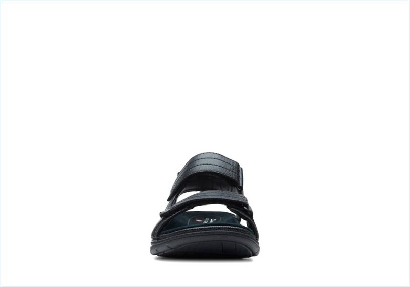  Nature Trek / Black Nubuck Mens Sandals