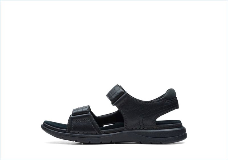  Nature Trek / Black Nubuck Mens Sandals