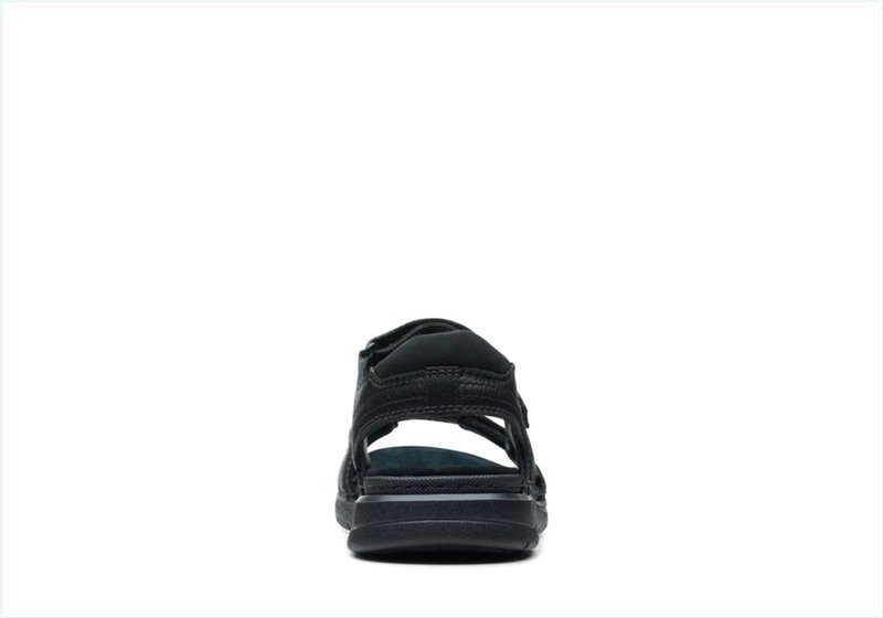  Nature Trek / Black Nubuck Mens Sandals