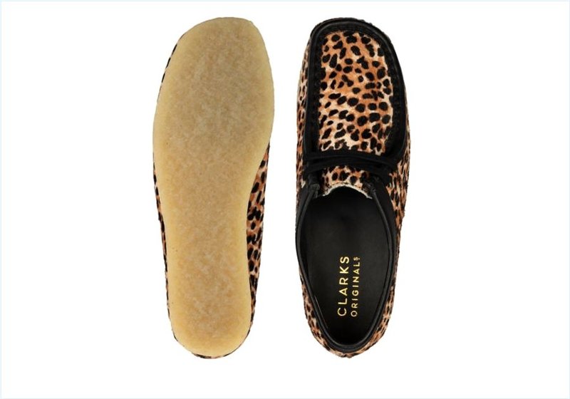  Wallabee / Leopard Print Womens Originals Icon Shoes