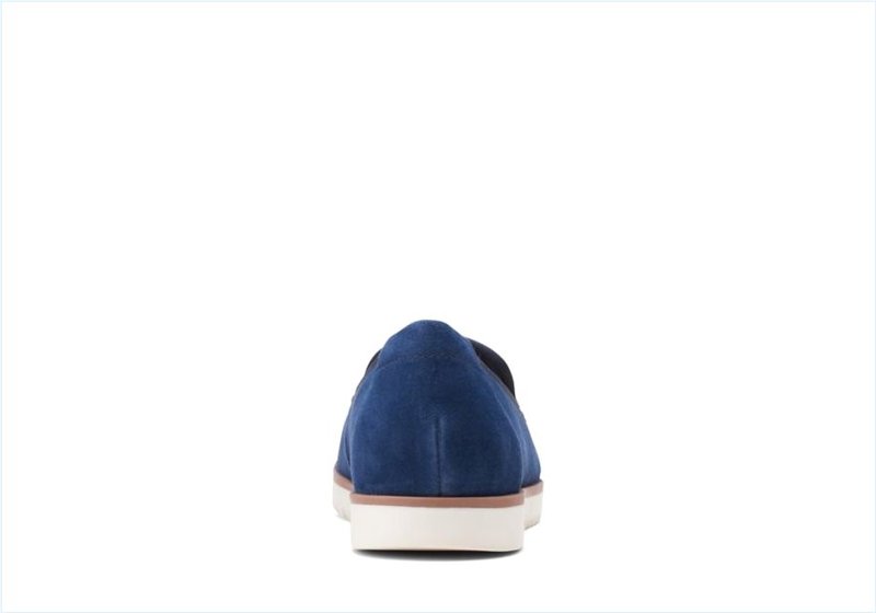  Serena Brynn / Navy Suede Womens Shoes