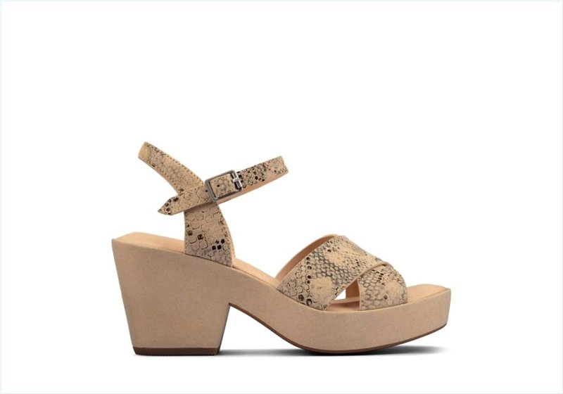  Maritsa70Strap / Taupe Snake Womens Sandals