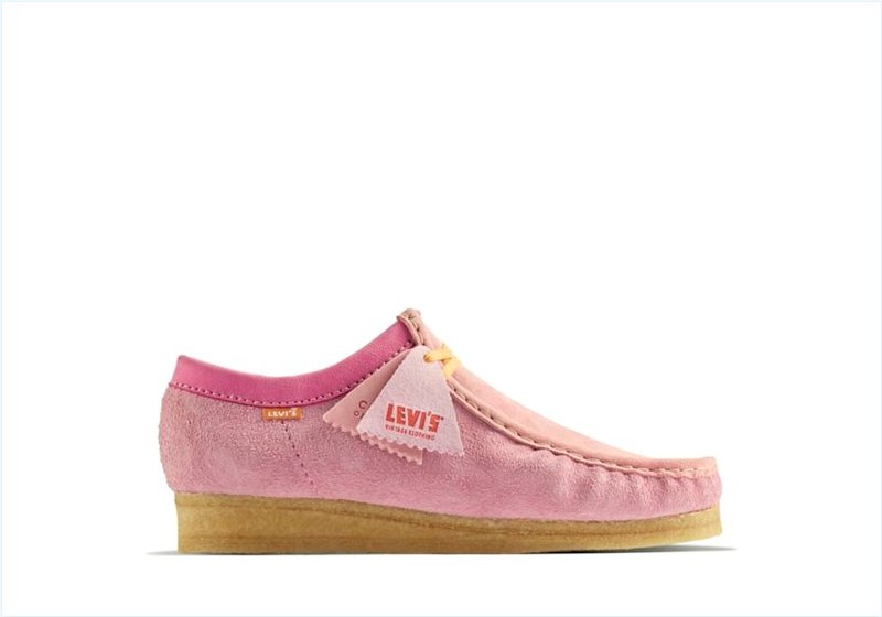  Wallabee / Pink Combi Mens Originals Icon Shoes