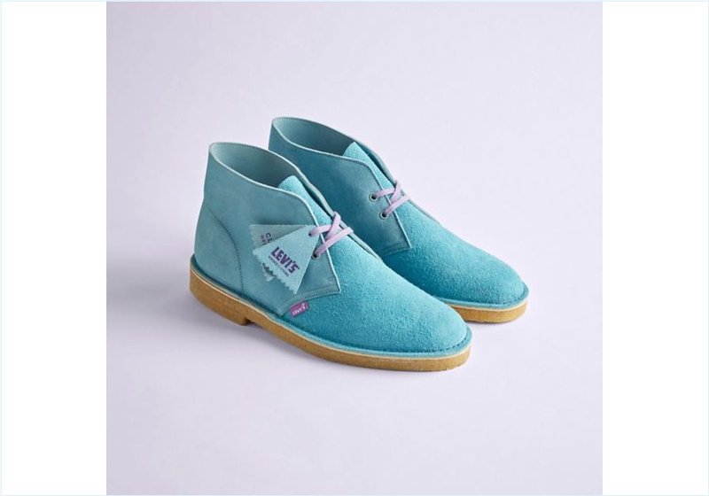  Desert Boot / Pale Blue Mens Originals Icon Boots