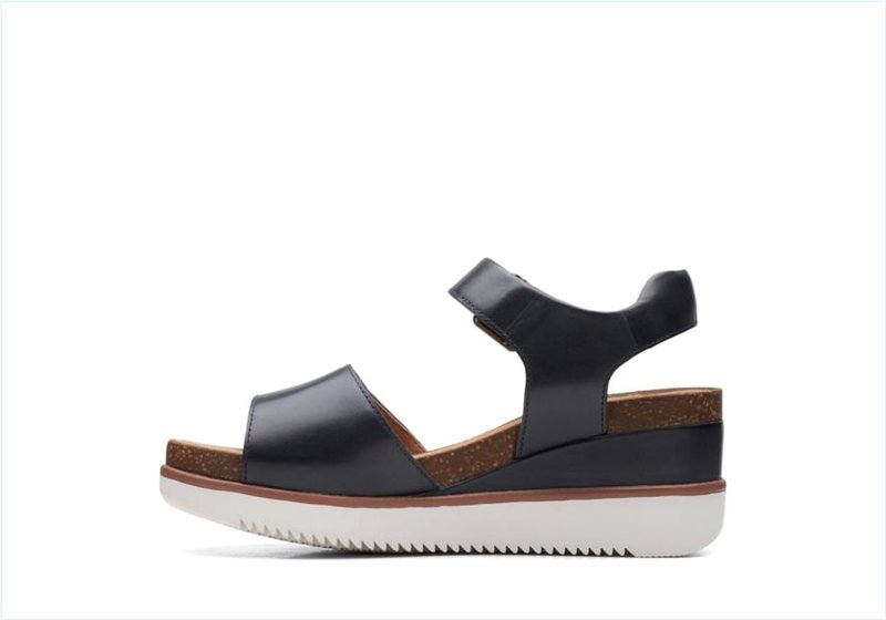  Lizby Strap / Navy Leather Womens Sandals