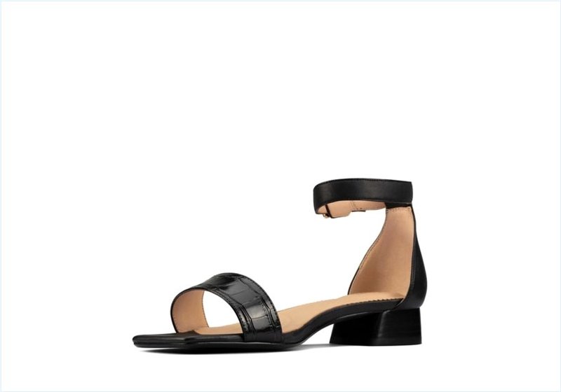  Sheer 25 Strap / Black Combination Womens Sandals