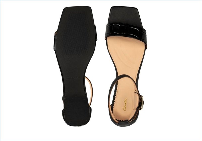  Sheer 25 Strap / Black Combination Womens Sandals