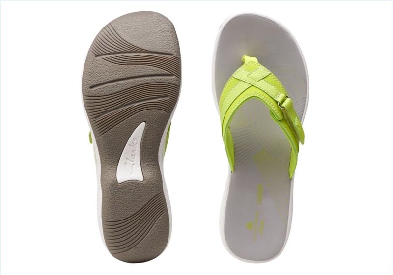  BREEZE SEA / Lime Womens Sandals