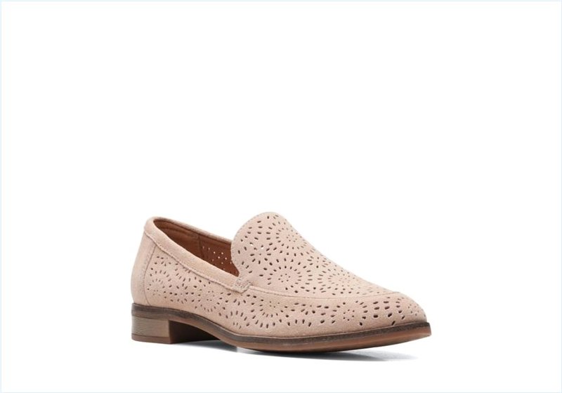  Trish Calla / Sand Suede Womens Shoes