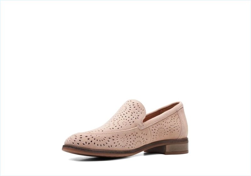  Trish Calla / Sand Suede Womens Shoes