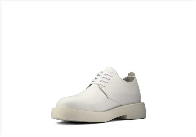  Mileno London / White Leather Mens Originals Shoes