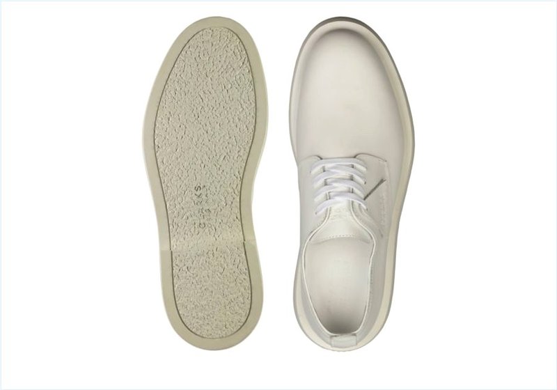  Mileno London / White Leather Mens Originals Shoes