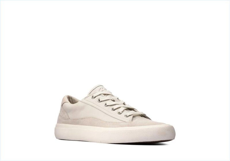  Aceley Lace / White Leather Womens Sport Shoes