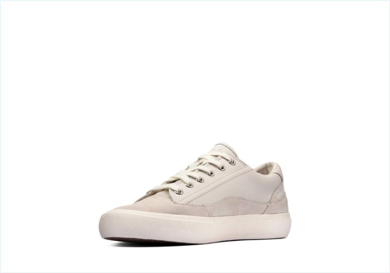  Aceley Lace / White Leather Womens Sport Shoes