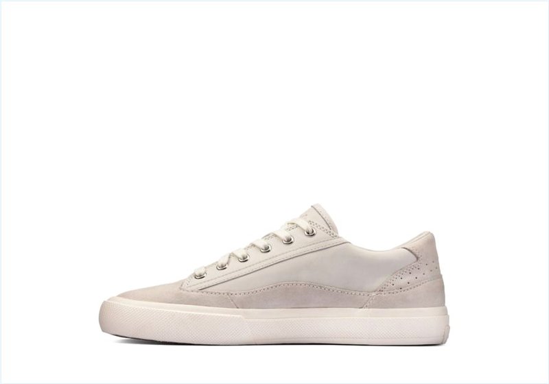  Aceley Lace / White Leather Womens Sport Shoes