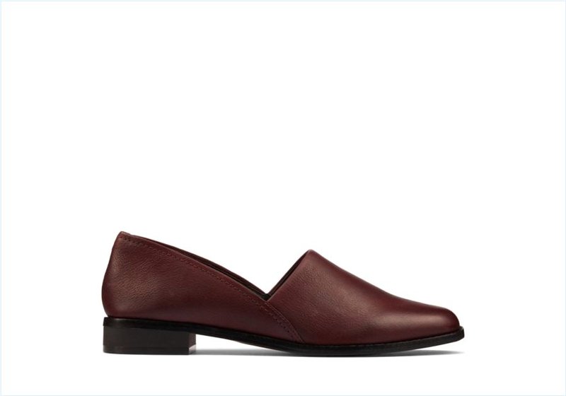  Pure Easy / Burgundy Leather Womens Shoes